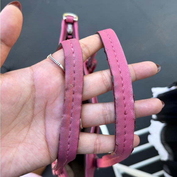 Coach Pink Tote Bag with Strap - Picture 8 of 8